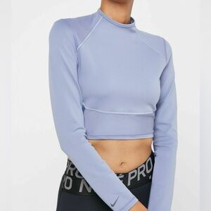Nike Long Sleeve Cropped Activewear Top